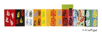 Kunstdruk Henri Matisse - Les Velours 140x50cm, Verzenden, Nieuw