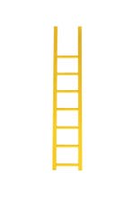 Kunststof veiligheidsladder met 5 of 7 treden, Nieuw, Overige typen