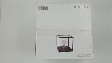 Lucide ARTHUR - Plafonnière (Plafondlamp) - 1xE27 - Zwart, Verzenden, Zo goed als nieuw, Metaal