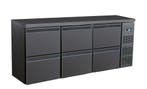 CombiSteel Barkoelkast | 537L | Zwart | 0°C/+10°C | Geforcee, Ophalen of Verzenden, Nieuw