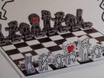 Keith Haring, (after) - Schaakspel - Hout, Nieuw