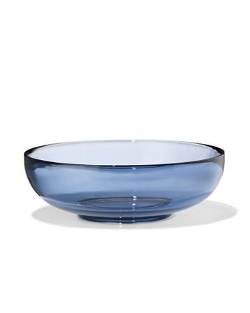 HEMA Kom Ø14.5cm glas blauw van €8.99 voor €5 sale, Verzenden, Nieuw