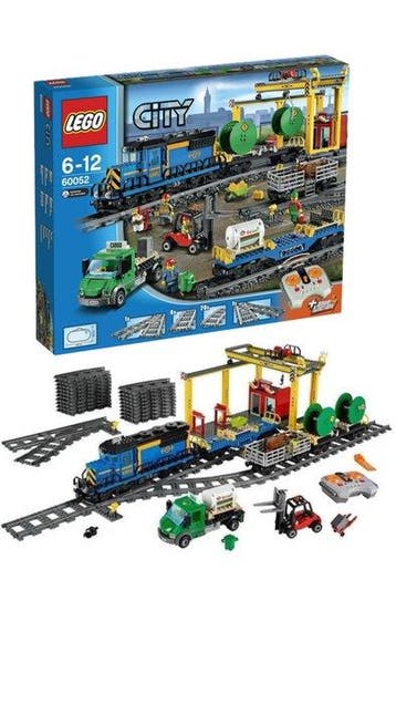 Lego Set - 60052 - City - Treno Merci con Scatola e, Nieuw