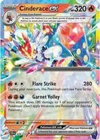 Cinderace EX 028/142 Stellar Crown, Ophalen of Verzenden, Nieuw, Losse kaart, Foil