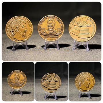 Penning - Hungary - Set of 3 Bronze Medals - M.É.É. Pápa
