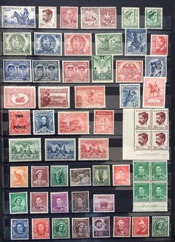 Australië 1927/2002 - Verzameling Australië ongebruikt en, Gestempeld