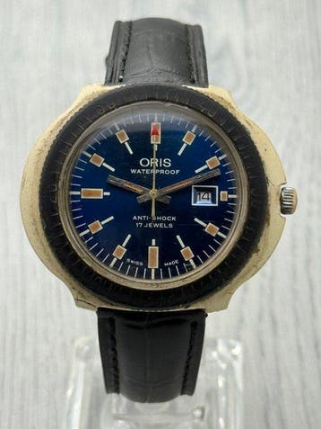 Oris - Anti-Shock - Zonder minimumprijs - Heren - 1970-1979, Sieraden, Tassen en Uiterlijk, Nieuw