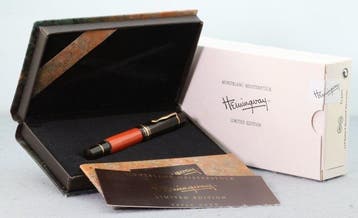 Montblanc - Writer Edition Ernest Hemingway - Vulpen, Nieuw