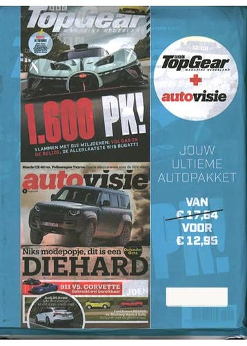 Pakket TopGear + Autovisie 239 2025, Boeken, Tijdschriften en Kranten, Verzenden, Nieuw, Sport en Vrije tijd