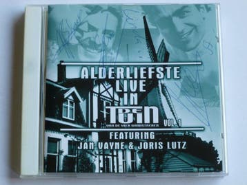 Alderliefste - Live in de Tuin vol.1 (gesigneerd), Ophalen of Verzenden, Zo goed als nieuw