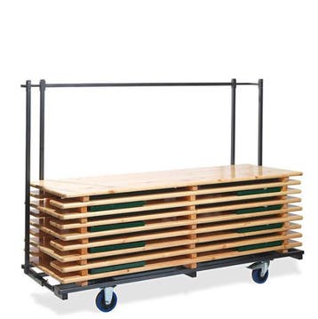 Trolley tafels | 59/89x230x170 cm | Capaciteit 10/20/40, Verzenden, Nieuw in verpakking