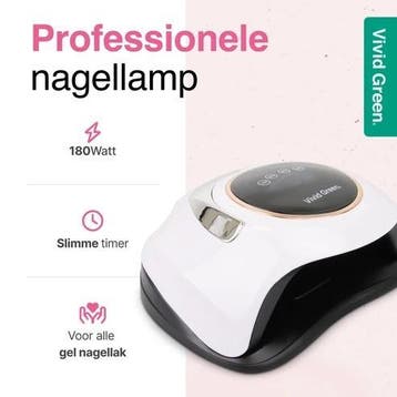 UV lamp gelnagels 180W - Led nagellamp - Gellak nagel lamp -, Verzenden, Zo goed als nieuw