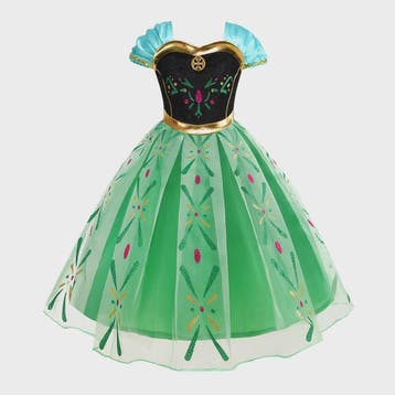 Prinsessenjurk Anna Frozen Kinderkostuum - Feestelijk Verkle, Verzenden, Nieuw