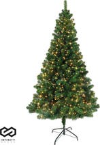 2dekans | Infinity Goods Kunstkerstboom Met LED Verlichting, Ophalen of Verzenden, Zo goed als nieuw