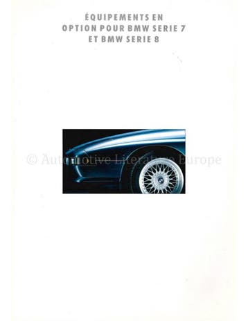 1993 BMW 7 | 8 SERIE ACCESSOIRES BROCHURE FRANS, Nieuw, BMW, Author