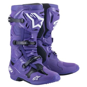 Alpinestars Tech 10 Crosslaarzen Paars / Zwart maat 11 = 45., Ophalen of Verzenden, Nieuw
