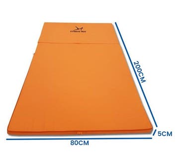 Opvouwbare Sportmat 80x200 | Dik 5cm | Nieuw | Scherpe Prijs, Ophalen of Verzenden, Nieuw, Armen, Fitnessmat
