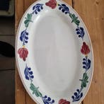 Boerenbont vleesschaal groot 24 x 35 cm B-KEUZE (Huishouden), Huis en Inrichting, Keuken | Servies, Verzenden, Nieuw