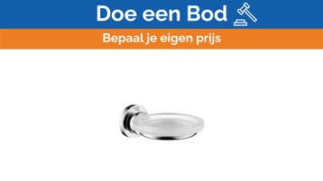 Bieden: Hansgrohe Axor 41733000 Soap Dish Chrome, Ophalen of Verzenden, Nieuw