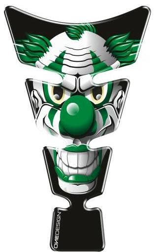 Tankpad PRINT clown groen, Ophalen of Verzenden, Nieuw