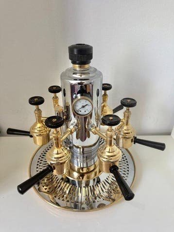 Fémoka Paris - Koffiepot - Kaffee Bar Machine - Messing,, Antiek en Kunst
