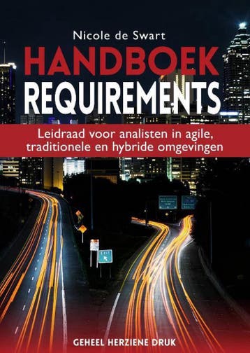 Handboek requirements - Nicole de Swart 9789463011112, Verzenden, Zo goed als nieuw, Nicole de Swart