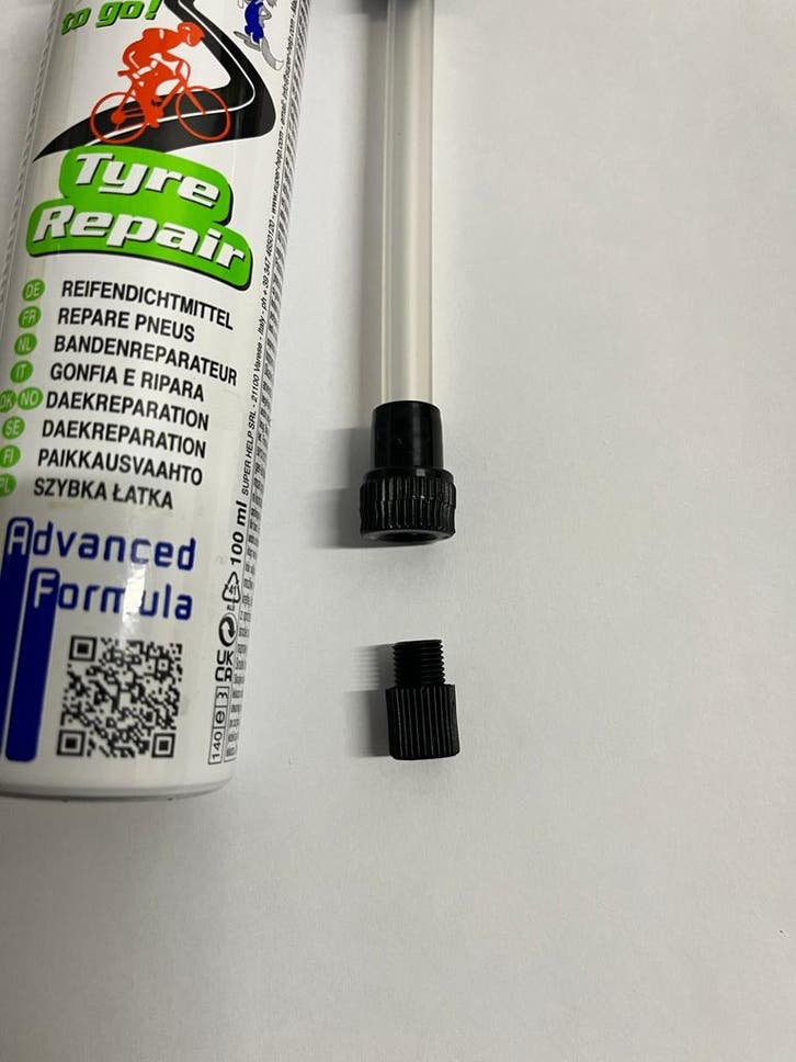 Banden reparatie spray. Tire fix band plak spray, Fietsen en Brommers, Fietsaccessoires | Fietsgereedschap, Nieuw, Verzenden