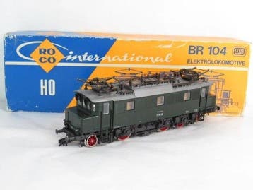 Roco H0 - 04144 S - Elektrische locomotief (1) - BR 104 - DB, Nieuw