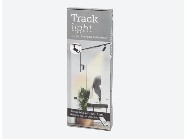 Veiling - Luxe Railverlichting Zwart - 150 CM met Afstandsbe, Huis en Inrichting, Lampen | Overige, Nieuw