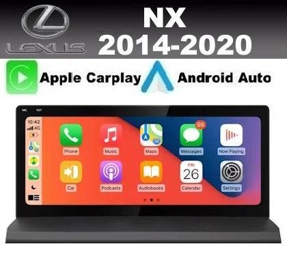 Lexus NX android 14 navigatie apple carplay 10,25inch dab+, Auto diversen, Autonavigatie, Nieuw, Ophalen of Verzenden