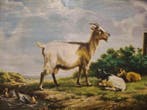 A Dielman (XX) - Geitjes met eenden