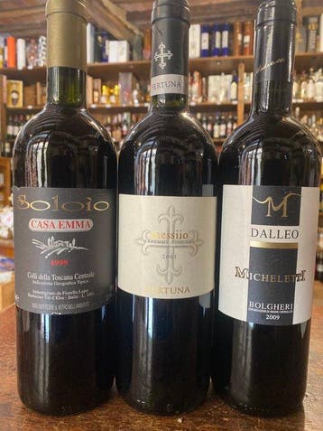 1999 Casa Emma Soloio, 2009 Micheletti Dalleo, 2003 Tenuta, Verzamelen, Wijnen, Nieuw