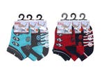 6 paar Jongens Baby sneakersokken - Anti-slip - Voetbal, Verzenden, Nieuw