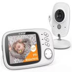 Babyfoon met Camera 3.2” – Draadloze Monitor Nachtzicht, Kinderen en Baby's, Babyfoons, Verzenden, Nieuw