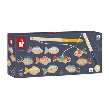 Janod visspel - houten hengelspel v van €19,99 voor €19,90, Ophalen of Verzenden, Nieuw
