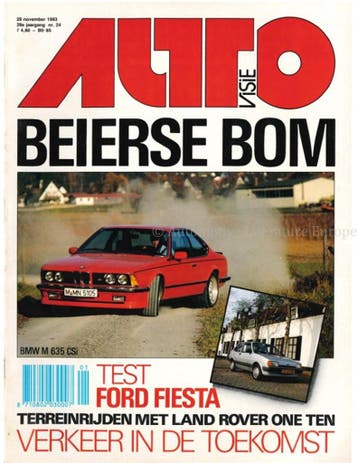 1983 AUTOVISIE MAGAZINE 24 NEDERLANDS, Nieuw, Author