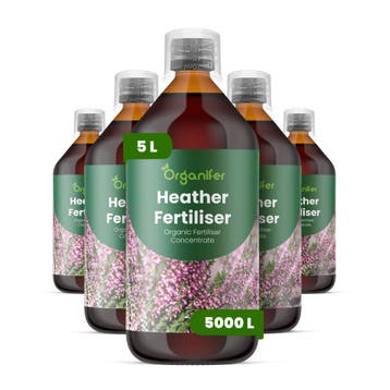 Heide vloeibare meststof - Set 5x1 liter, Verzenden, Mest