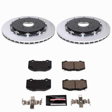 Power Stop 15-19 Chevrolet Corvette Rear Z23 Coated Brake, Ophalen of Verzenden, Nieuw