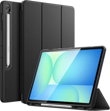 Book case Samsung Tab S10 FE Plus zwart, Verzenden, Nieuw