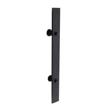 Deurgreep 800x40mm mat zwart - voor binnendeur of buitend..., Ophalen of Verzenden, Nieuw, Overige materialen, Schuif of Grendel
