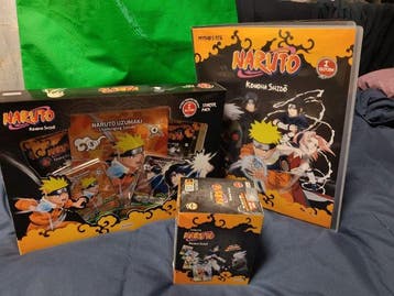 Cicaboom Box - NARUTO MYTOS + BOSTER PACK + ALBUM KONOHA, Nieuw