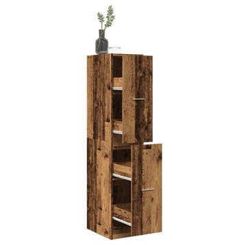 vidaXL Apothekerskast 30x41x144,5 cm bewerkt hout oud, Verzenden, Nieuw
