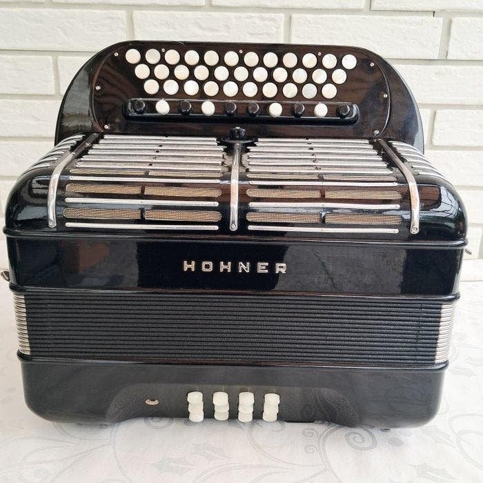 Hohner - Morino Club (5 chörig, Casotto) - - Accordeon -, Muziek en Instrumenten, Blaasinstrumenten | Blokfluiten