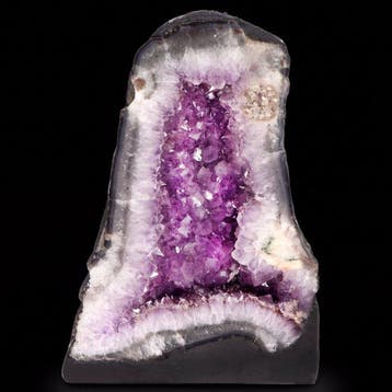 Vivid Amethyst - 35x25x16 cm - Geode- 12.9 kg, Verzamelen