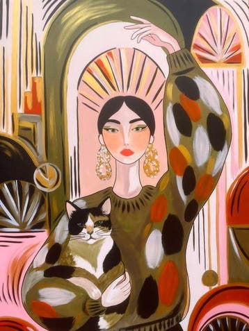 Lucía Laurent - XL - Elegancia art déco