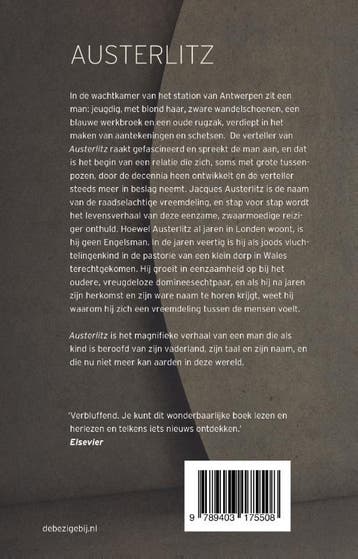Austerlitz 9789403175508 W.G. Sebald, Boeken, Verzenden, Zo goed als nieuw, W.G. Sebald