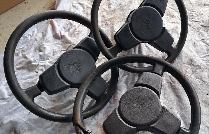 3x stuur Porsche 944 type1, 3-spaak, Auto-onderdelen, Interieur en Bekleding, Gebruikt, Porsche