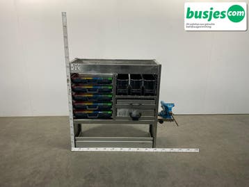 Aluca bedrijfswageninrichting 1010x420x1050mm (3121), Ophalen of Verzenden
