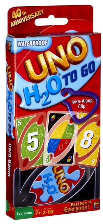 Mattel UNO H2O To Go - Waterbestend van €21,99 voor €19,79, Ophalen of Verzenden, Nieuw
