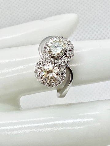 Pala Diamond - Statement ring - contrarie’ - 18 karaat